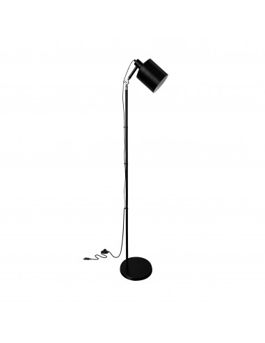 CANDELLUX ZANA LAMPA PODŁOGOWA CZARNY 1X60W E27 KLOSZ CZARNY 51-02853
