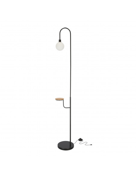 CANDELLUX VANITY LAMPA PODŁOGOWA CZARNY 1X40W G9 51-00057