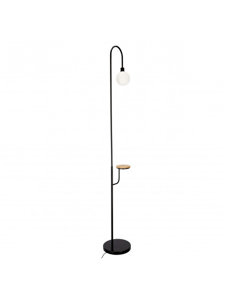 CANDELLUX VANITY LAMPA PODŁOGOWA CZARNY 1X40W G9 51-00057