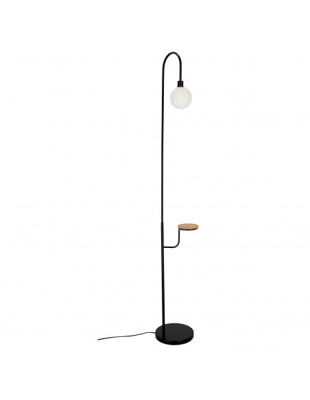 CANDELLUX VANITY LAMPA PODŁOGOWA CZARNY 1X40W G9 51-00057