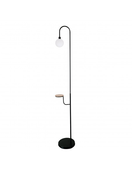 CANDELLUX VANITY LAMPA PODŁOGOWA CZARNY 1X40W G9 51-00057