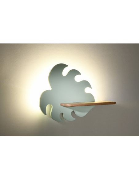 CANDELLUX Monstera lampa kinkiet 5w led 4000k iq kids zielony 21-00941