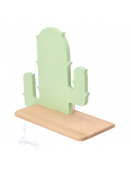 CANDELLUX CACTUS 1 LAMPA KINKIET 4W LED 4000K IQ KIDS Z PRZEW ZIELONY 21-00996