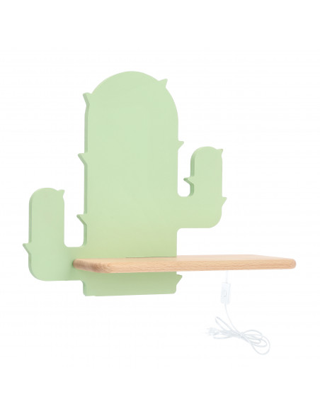 CANDELLUX CACTUS 1 LAMPA KINKIET 4W LED 4000K IQ KIDS Z PRZEW ZIELONY 21-00996