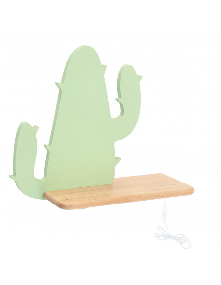 CANDELLUX CACTUS 2 LAMPA KINKIET 4 LED 4000K IQ KIDS Z PRZEW ZIELONY 21-01009