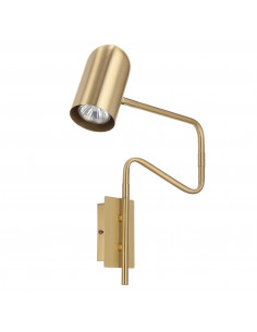 CANDELLUX HOSTI LAMPA KINKIET 1X15W GU10 ZŁOTY 21-75468