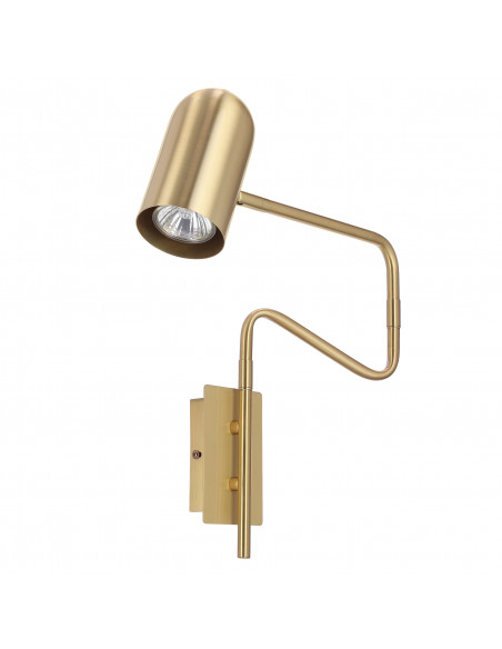 CANDELLUX HOSTI LAMPA KINKIET 1X15W GU10 ZŁOTY 21-75468