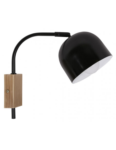 CANDELLUX RUPI LAMPA KINKIET 1X40W E27 CZARNY 21-76687