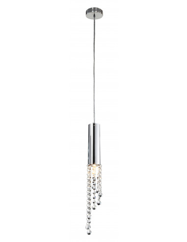 CANDELLUX DUERO LAMPA WISZĄCA 1X3W LED GU10 CHROM BEZ ŻARÓWKI 31-25241-Z
