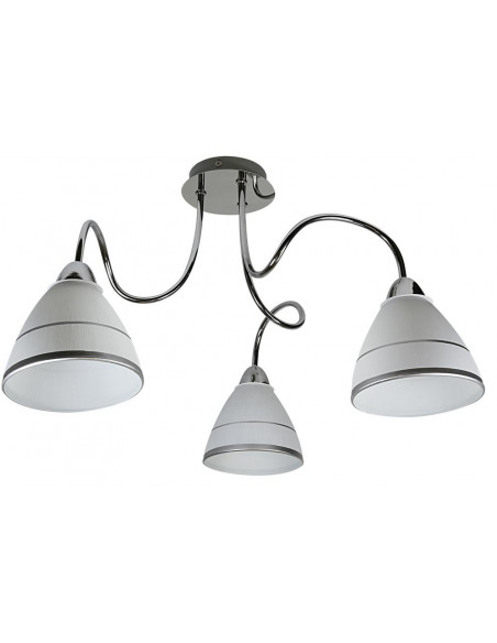 CANDELLUX ELF LAMPA SUFITOWA 3X40W E14 CHROM 33-72580