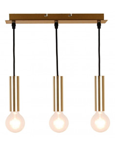 CANDELLUX LAMPA WISZĄCA DALLAS 142 MM 3 ZŁOTY 50103035