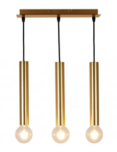 CANDELLUX LAMPA WISZĄCA DALLAS 284 MM 3 ZŁOTY 50103037