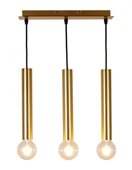 CANDELLUX LAMPA WISZĄCA DALLAS 284 MM 3 ZŁOTY 50103037