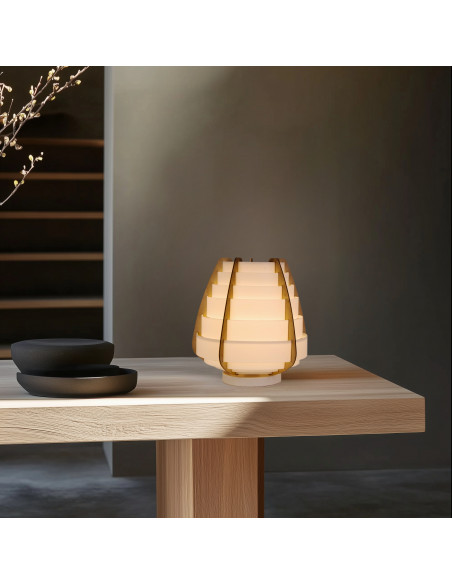 CANDELLUX LAMPA STOŁOWA NAGOJA 1 BEŻOWY 50501039