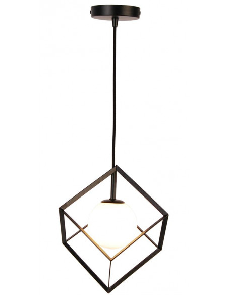 CANDELLUX LAMPA WISZĄCA WEERT 1 CZARNY ZŁOTY 115x15x15 50101045