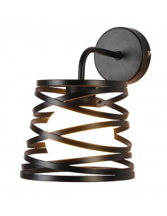 CANDELLUX KINKIET AKITA 1 CZARNY 50401058