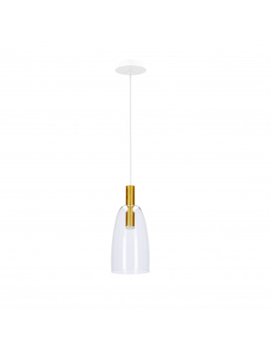 CANDELLUX LAMPA WISZĄCA MODENA 1 ZŁOTY 140x14,5x14,5 50133067