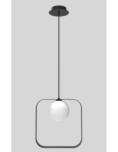 CANDELLUX LAMPA WISZĄCA TULA 1 CZARNY 140x12x26 50101074