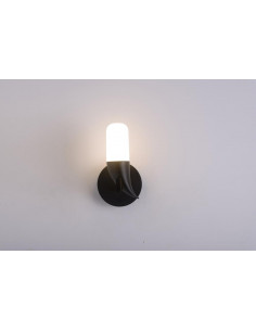 CANDELLUX KINKIET SAKAI 1 CZARNY 50433079
