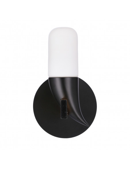 CANDELLUX KINKIET SAKAI 1 CZARNY 50433079