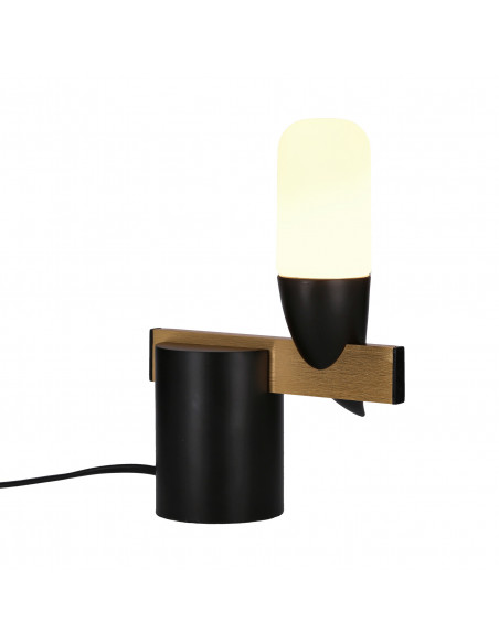 CANDELLUX LAMPA STOŁOWA SAKAI 1 CZARNY 50533081