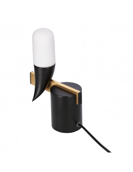 CANDELLUX LAMPA STOŁOWA SAKAI 1 CZARNY 50533081