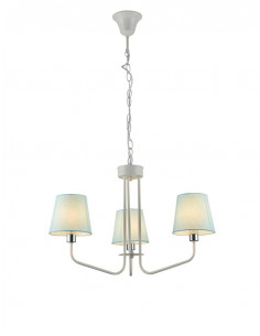 CANDELLUX LAMPA WISZĄCA YORK 3 BIAŁY NIEBIESKI 50203096