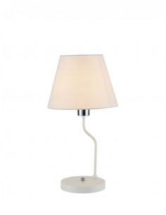 CANDELLUX LAMPA STOŁOWA YORK 1 BIAŁY 50501101