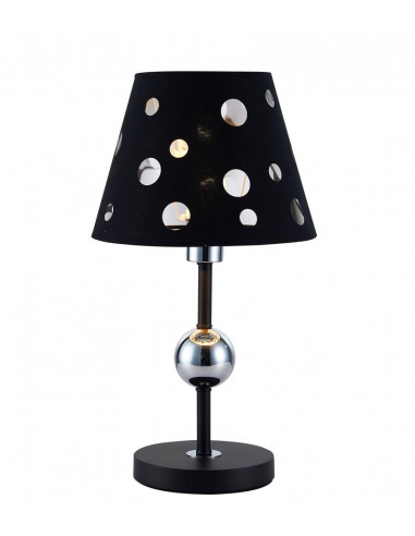 CANDELLUX LAMPA STOŁOWA BATLEY 1 CZARNY 50501107