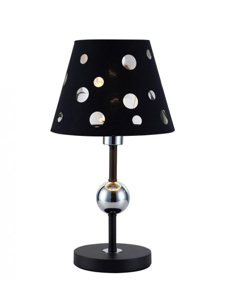 CANDELLUX LAMPA STOŁOWA BATLEY 1 CZARNY 50501107