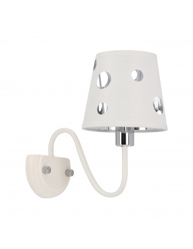 CANDELLUX KINKIET BATLEY 1 BIAŁY 50401112