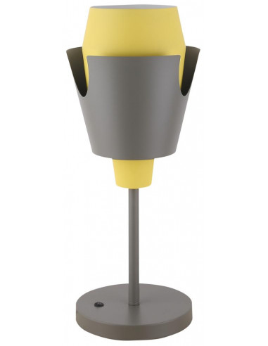 CANDELLUX LAMPA STOŁOWA FALUN 1 ŻÓŁTY 50501150
