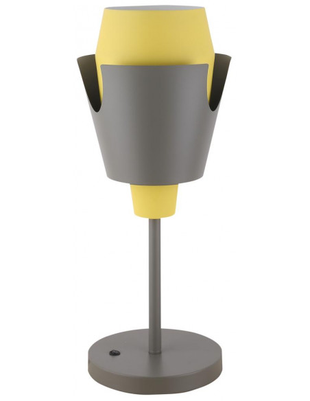CANDELLUX LAMPA STOŁOWA FALUN 1 ŻÓŁTY 50501150