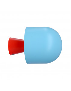 CANDELLUX KINKIET VISBY 1 NIEBIESKI CZERWONY 50401161