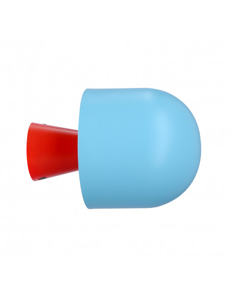 CANDELLUX KINKIET VISBY 1 NIEBIESKI CZERWONY 50401161