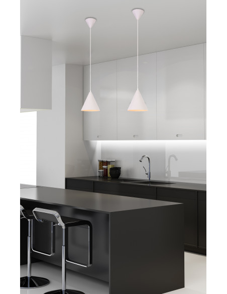 CANDELLUX LAMPA WISZĄCA VOSS 1 BIAŁY 50101178