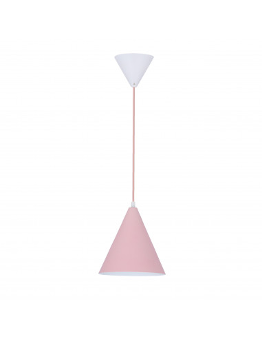 CANDELLUX LAMPA WISZĄCA VOSS 1 RÓŻOWY 50101180