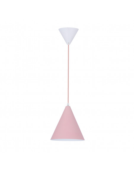 CANDELLUX LAMPA WISZĄCA VOSS 1 RÓŻOWY 50101180