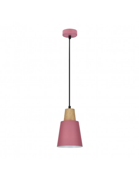 CANDELLUX LAMPA WISZĄCA FARO 1 RÓZÓWY 50101259