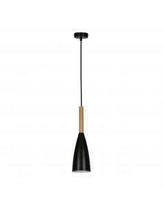 CANDELLUX LAMPA WISZĄCA TROSA 1 CZARNY 50101264