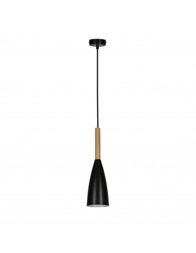 CANDELLUX LAMPA WISZĄCA TROSA 1 CZARNY 50101264