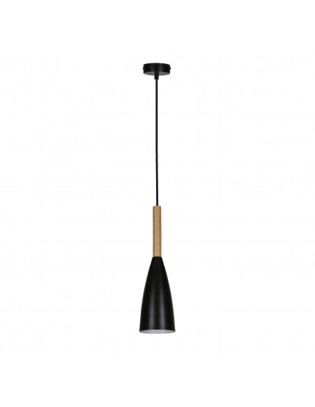 CANDELLUX LAMPA WISZĄCA TROSA 1 CZARNY 50101264