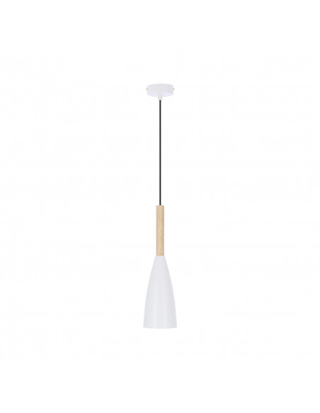 CANDELLUX LAMPA WISZĄCA TROSA 1 BIAŁY 50101265