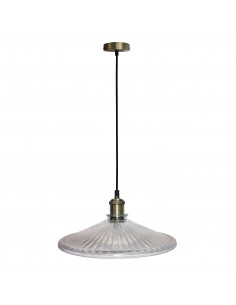 CANDELLUX LAMPA WISZĄCA CHESTER 300mm 1 BEZBARWNY PATYNA 50101272