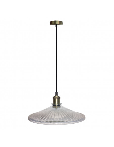 CANDELLUX LAMPA WISZĄCA CHESTER 300mm 1 BEZBARWNY PATYNA 50101272