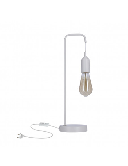 CANDELLUX LAMPA STOŁOWA LAREN 1 BIAŁY 50501193