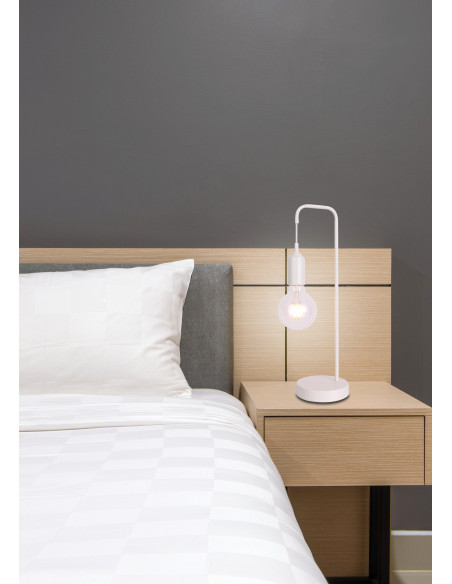 CANDELLUX LAMPA STOŁOWA LAREN 1 BIAŁY 50501193