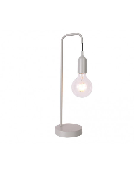CANDELLUX LAMPA STOŁOWA LAREN 1 SZARY 50501196