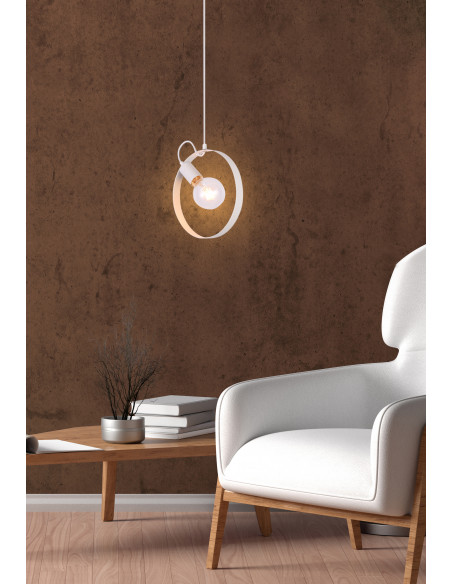 CANDELLUX LAMPA WISZĄCA NEXO 1 BIAŁY 50101198
