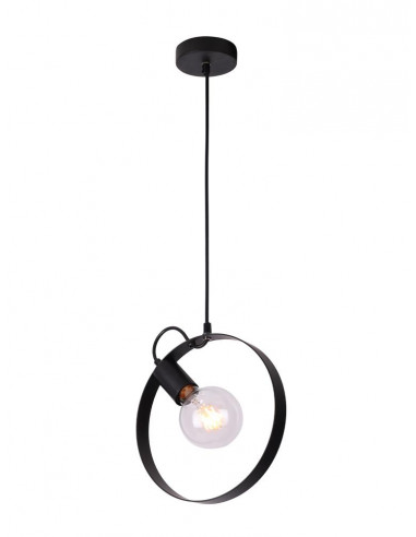 CANDELLUX LAMPA WISZĄCA NEXO 1 CZARNY 50101199